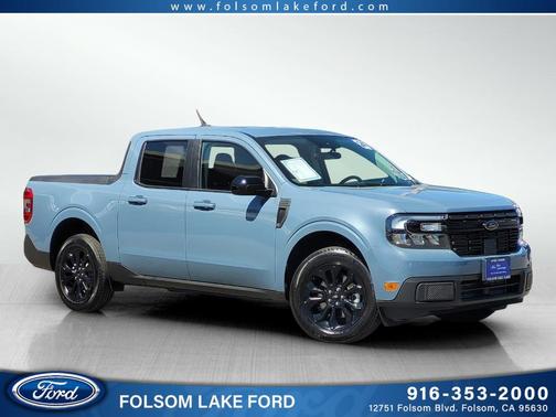 Azure Gray Metallic 2024 Ford Maverick Lariat