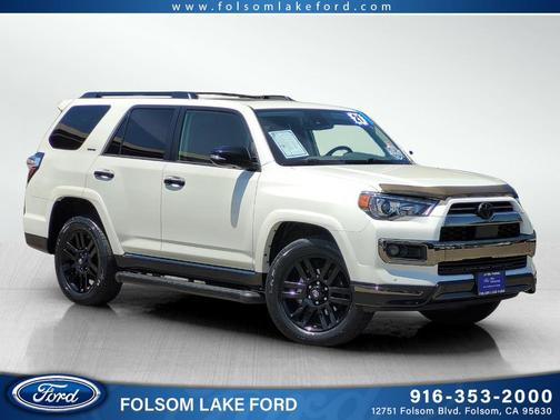 Blizzard Pearl 2021 Toyota 4Runner Nightshade