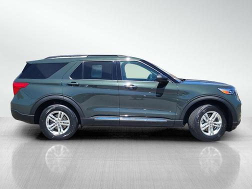 Green Metallic 2023 Ford Explorer XLT