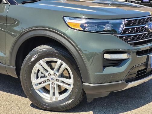 Green Metallic 2023 Ford Explorer XLT
