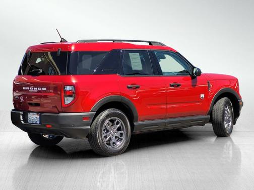 Red Metallic 2021 Ford Bronco Sport Big Bend
