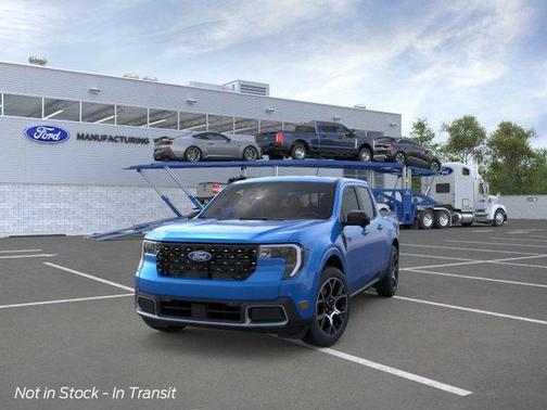 Blue 2026 Ford Maverick Lariat