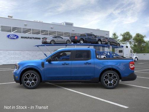 Blue 2026 Ford Maverick Lariat