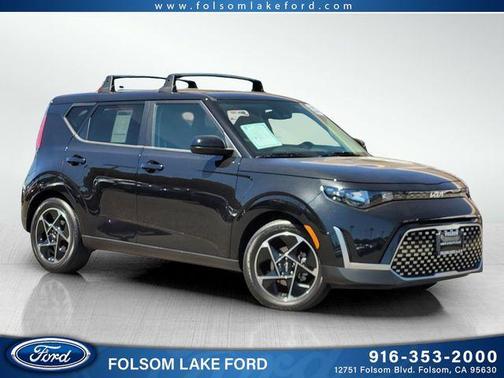 Black 2023 Kia Soul EX