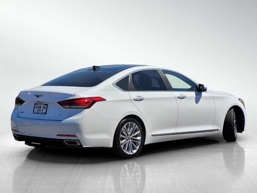 Casablanca White 2017 Genesis G80 3.8
