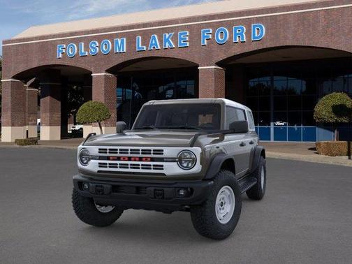 Gray 2026 Ford Bronco Heritage Edition