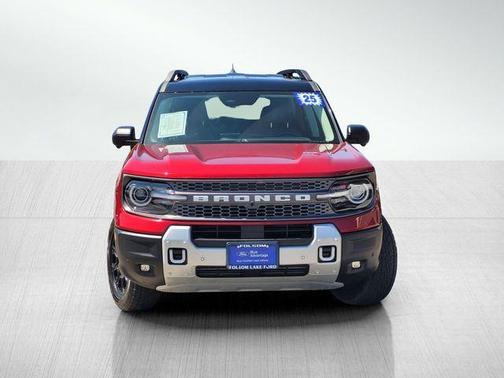 Ruby Red Metallic 2025 Ford Bronco Sport Badlands