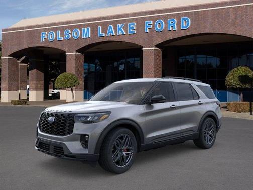 Gray 2026 Ford Explorer ST-Line
