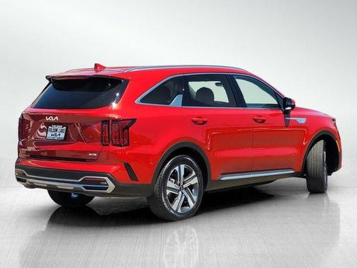 Red 2023 Kia Sorento Hybrid SX Prestige
