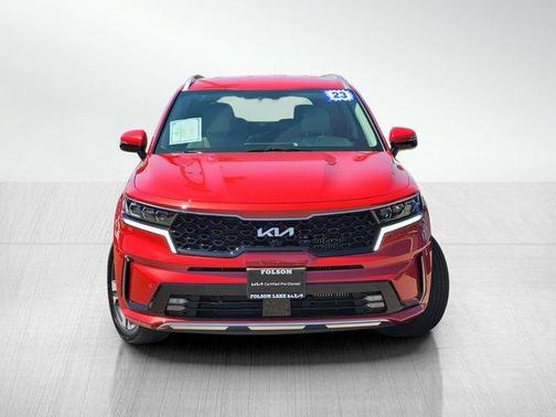 Red 2023 Kia Sorento Hybrid SX Prestige