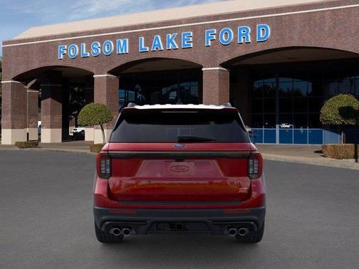 Red Metallic 2026 Ford Explorer ST