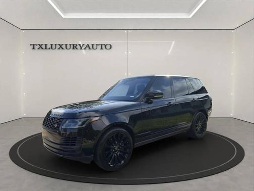 Black 2019 Land Rover Range Rover 3.0L V6 Supercharged HSE