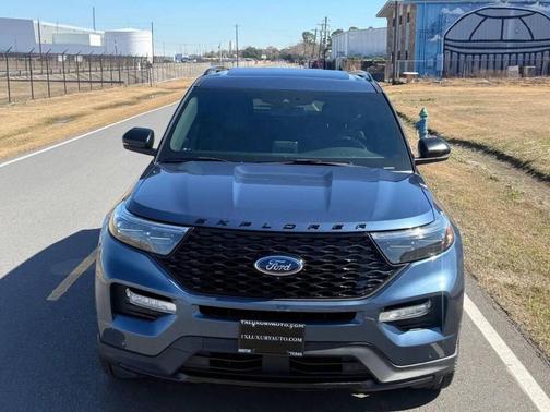 Atlas Blue 2020 Ford Explorer ST