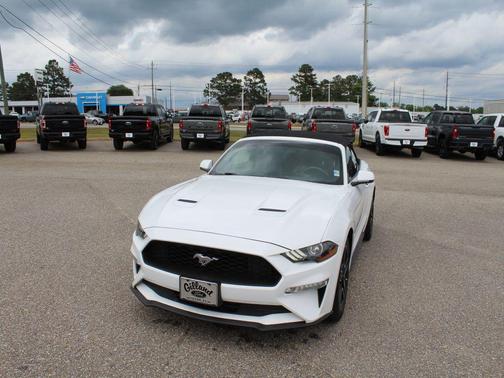 Oxford White 2018 Ford Mustang EcoBoost Premium