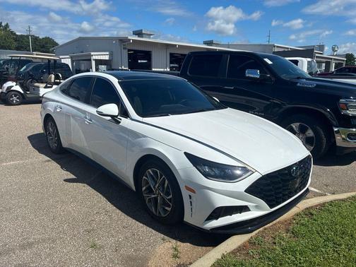 Serenity White 2023 Hyundai SONATA SEL