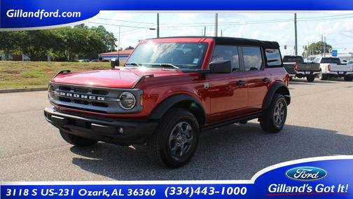 Hot Pepper Red Metallic Tinted Clearcoat 2023 Ford Bronco Big Bend