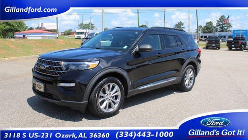 Black Metallic 2020 Ford Explorer XLT