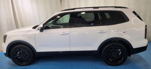 Glacial White Pearl 2025 Kia Telluride EX X-Line