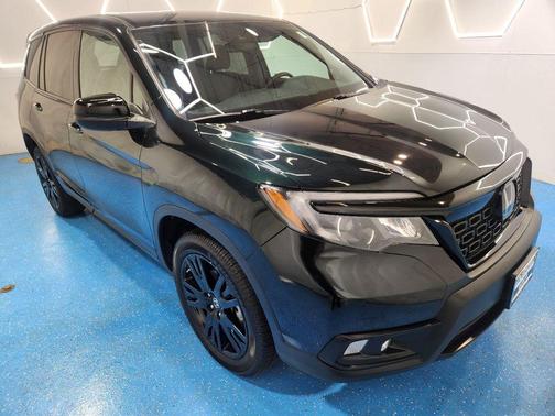 Black 2019 Honda Passport Sport