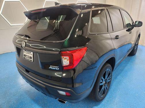 Black 2019 Honda Passport Sport