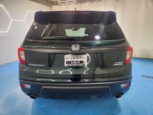 Black 2019 Honda Passport Sport