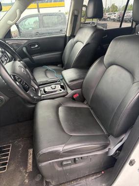 Aspen White Tricoat 2021 Nissan Armada SV