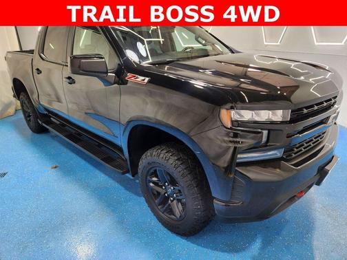 Black 2021 Chevrolet Silverado 1500 LT Trail Boss