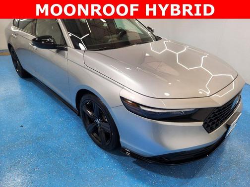 Lunar Silver Metallic 2023 Honda Accord Hybrid Sport-L
