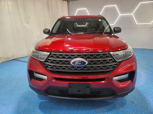 Red Metallic 2021 Ford Explorer XLT