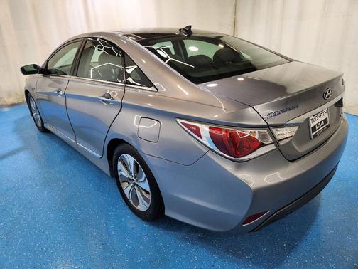 Pewter Gray Metallic 2015 Hyundai SONATA Hybrid Limited