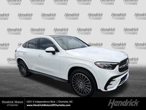 Polar White 2026 Mercedes-Benz GLC 300 4MATIC Coupe