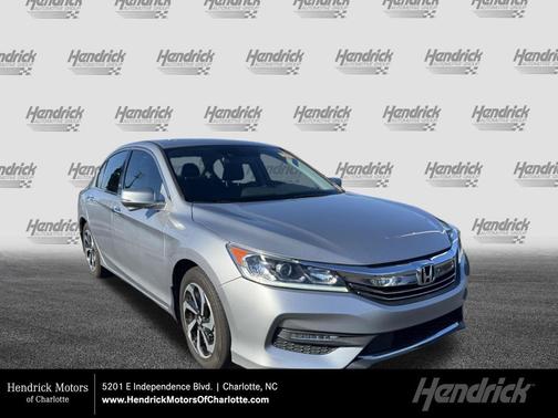 Lunar Silver Metallic 2017 Honda Accord EX-L w/Navigation & Honda Sensing