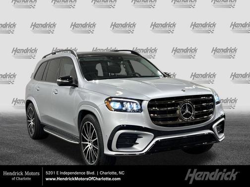 Cirrus Silver Metallic 2026 Mercedes-Benz GLS 450 4MATIC