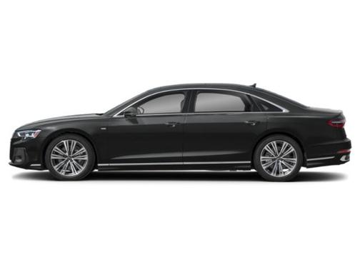 Glacier White Metallic 2025 Audi A8 L 55 TFSI quattro