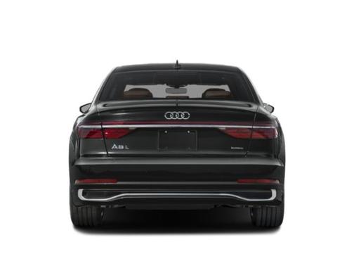 Glacier White Metallic 2025 Audi A8 L 55 TFSI quattro