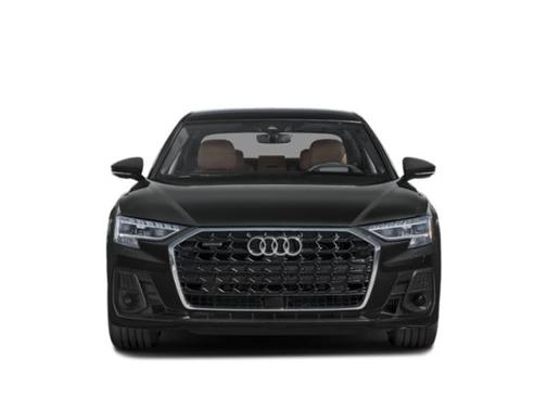 Glacier White Metallic 2025 Audi A8 L 55 TFSI quattro