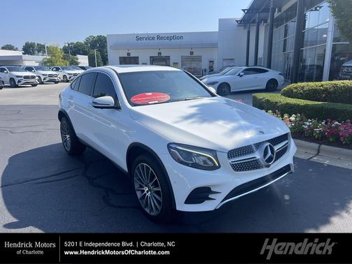 Polar White 2019 Mercedes-Benz GLC 300 4MATIC Coupe