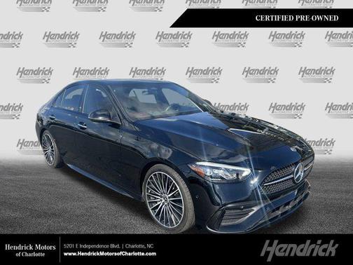 Black 2022 Mercedes-Benz C-Class C 300