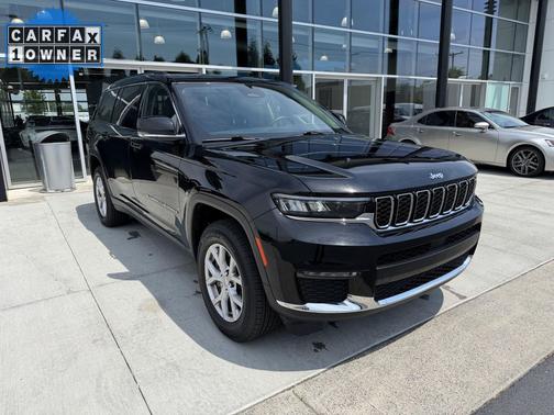 Diamond Black Crystal Pearlcoat 2022 Jeep Grand Cherokee L Limited