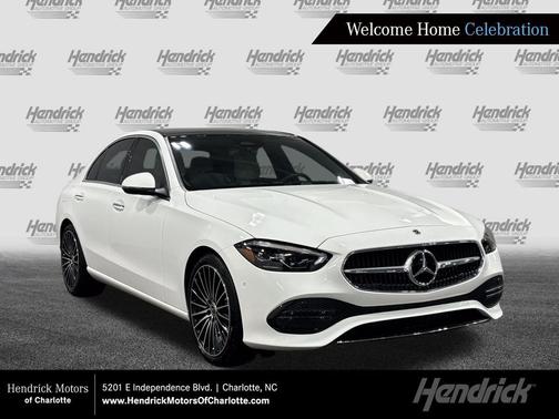 Polar White 2026 Mercedes-Benz C-Class C 300 4MATIC