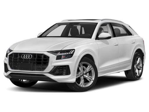 Glacier White Metallic 2020 Audi Q8 55 Premium Plus