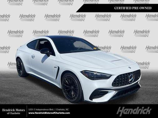 MANUFAKTUR Moonlight White Metallic 2025 Mercedes-Benz AMG CLE 53 4MATIC+