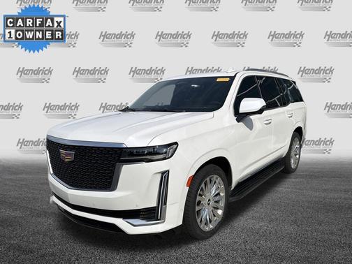 Crystal White Tricoat 2021 Cadillac Escalade Premium Luxury
