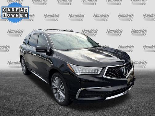 Crystal Black Pearl 2017 Acura MDX w/Technology Pkg