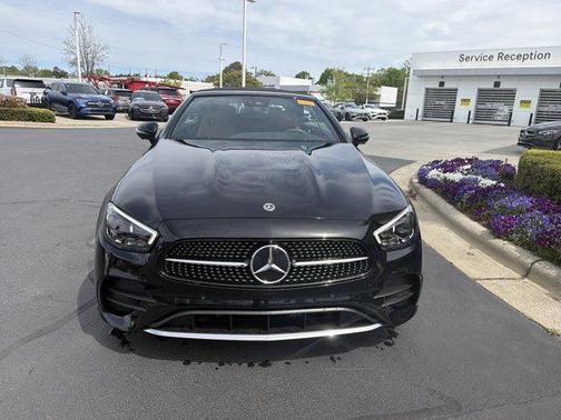 Obsidian Black Metallic 2023 Mercedes-Benz E-Class E 450 Cabriolet