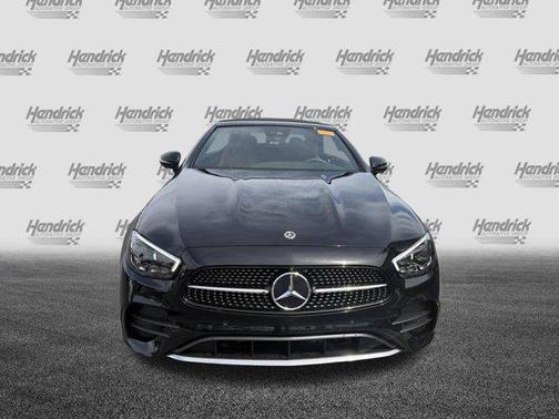 Obsidian Black Metallic 2023 Mercedes-Benz E-Class E 450 Cabriolet