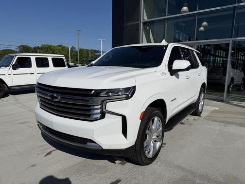 Summit White 2021 Chevrolet Tahoe High Country