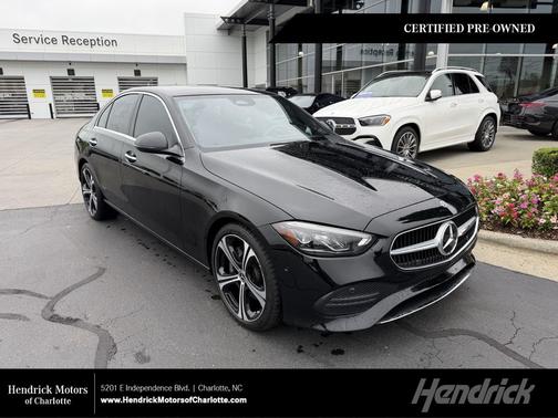 Black 2024 Mercedes-Benz C-Class C 300