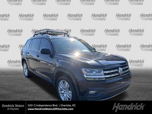Deep Black Pearl 2019 Volkswagen Atlas 3.6L SE w/Technology