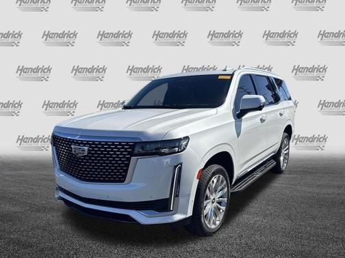Crystal White Tricoat 2021 Cadillac Escalade Premium Luxury